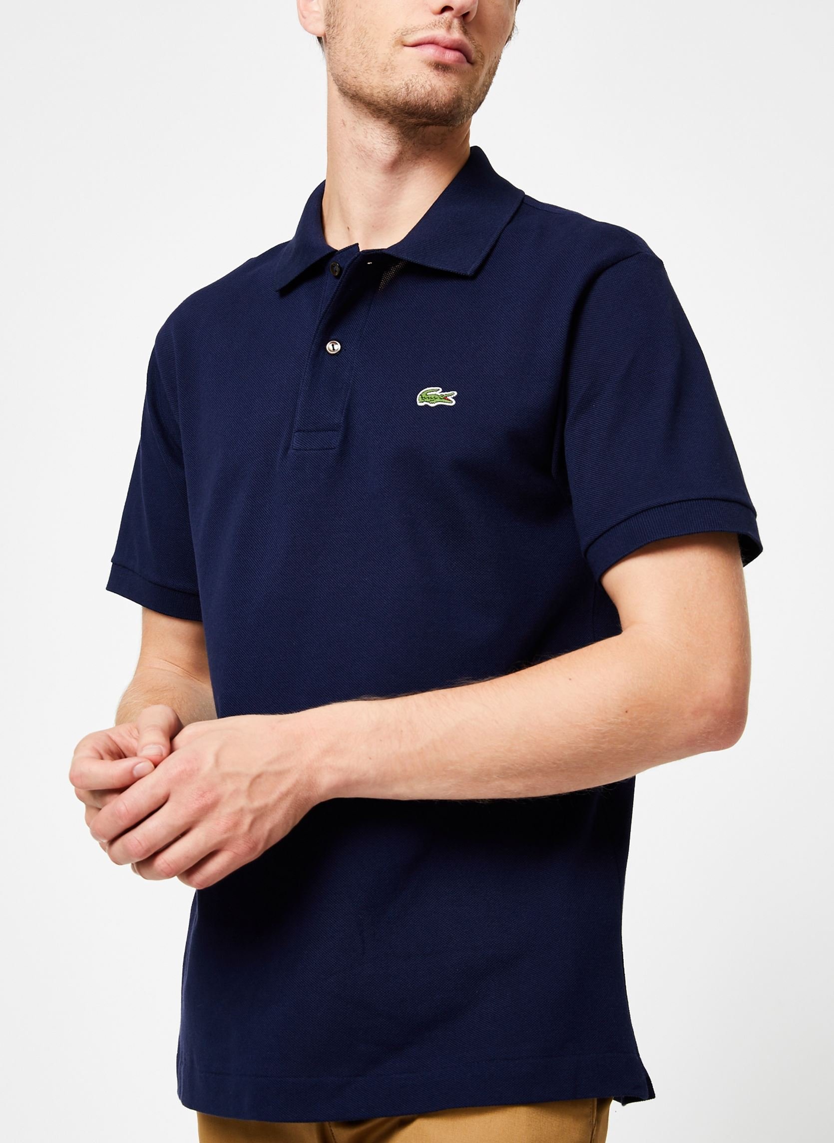 Polos manches courtes  Lacoste L.12.12 166 NAVY BLUE
