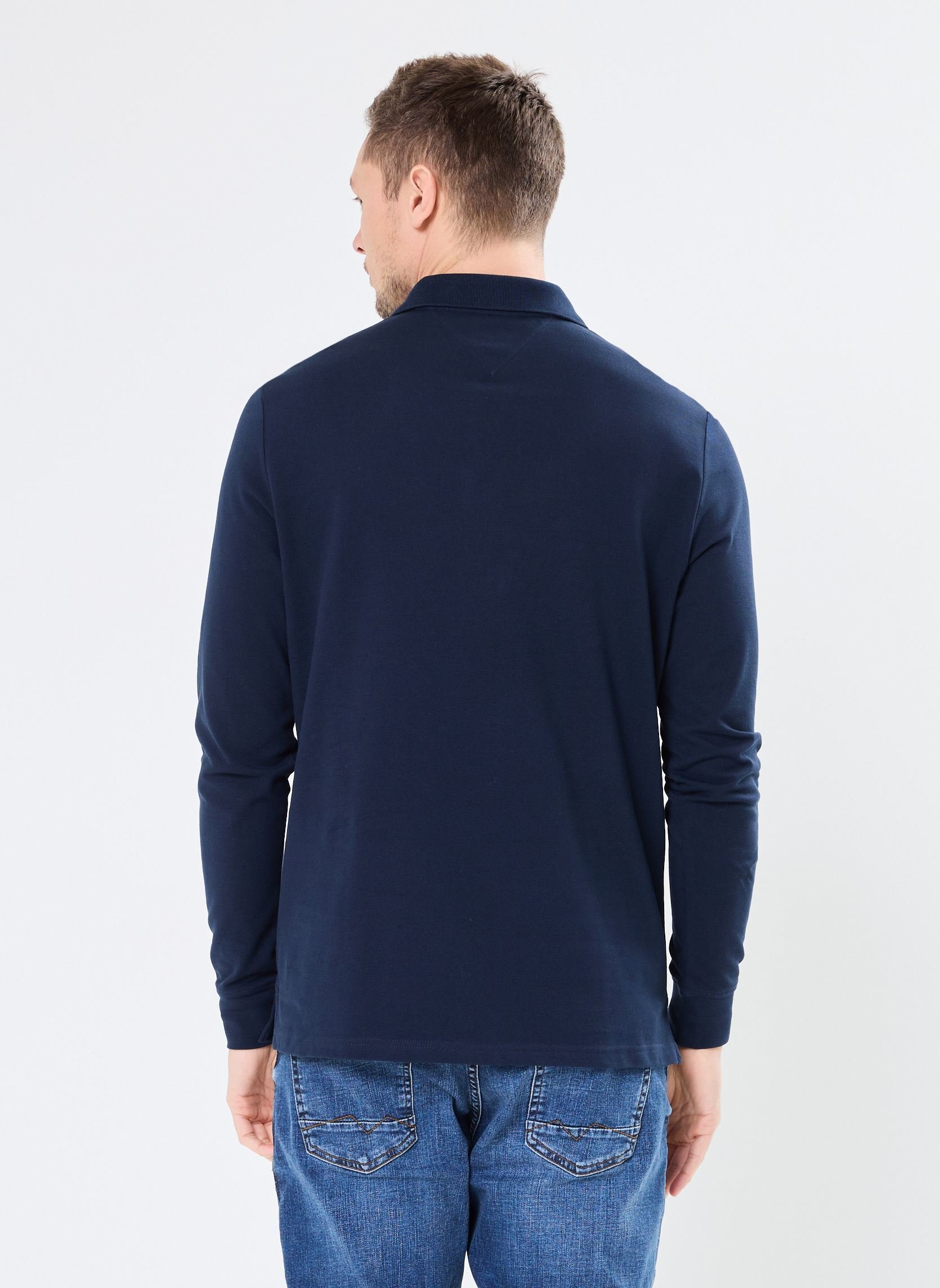 Polos manches longues  Tommy Jeans DM0DM20232 C1G Dark Night Navy