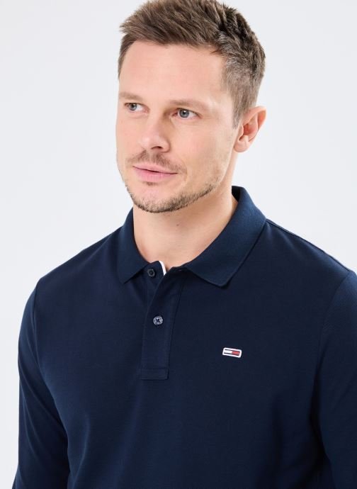 Polos manches longues  Tommy Jeans DM0DM20232 C1G Dark Night Navy