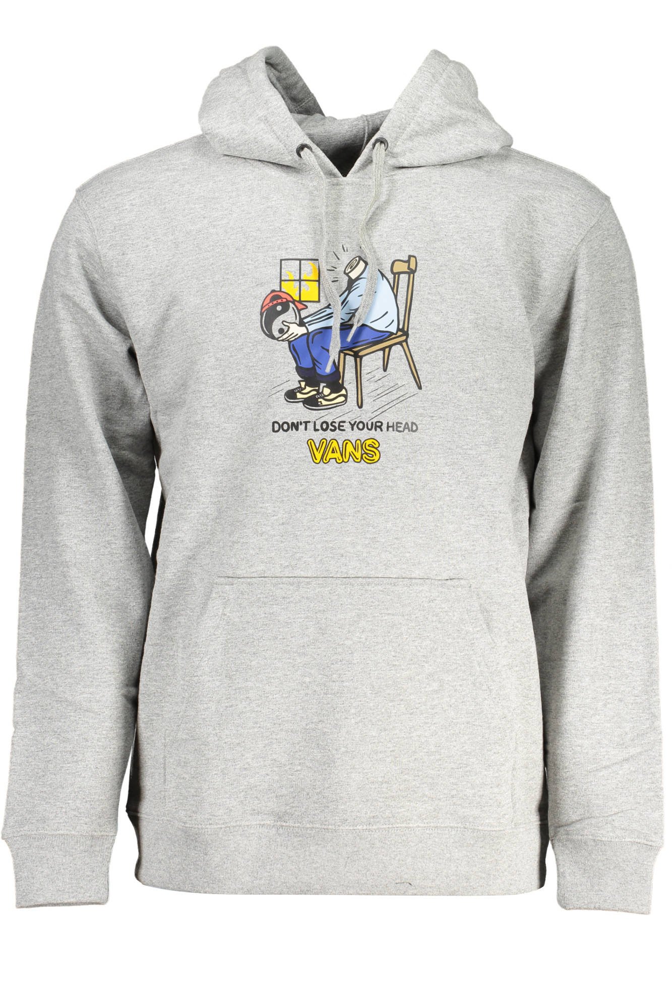 Sweatshirts  Vans VN000066_GRIGIO_02F Grigio