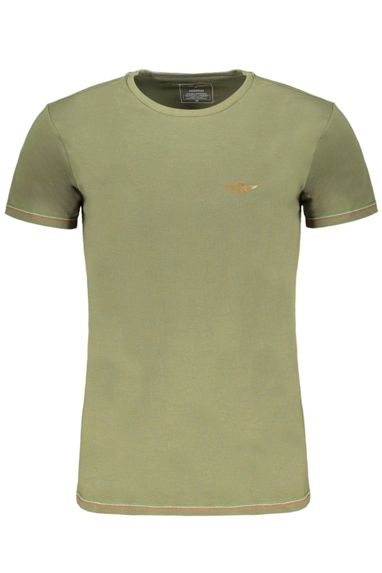 Tee-shirts  Aeronautica militare SCOTI003J508_VE07001 Verde