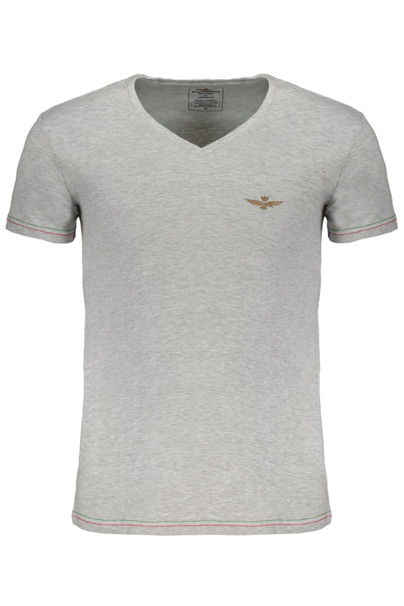 Tee-shirts  Aeronautica militare SCOTI004J508_GR17171 Grigio