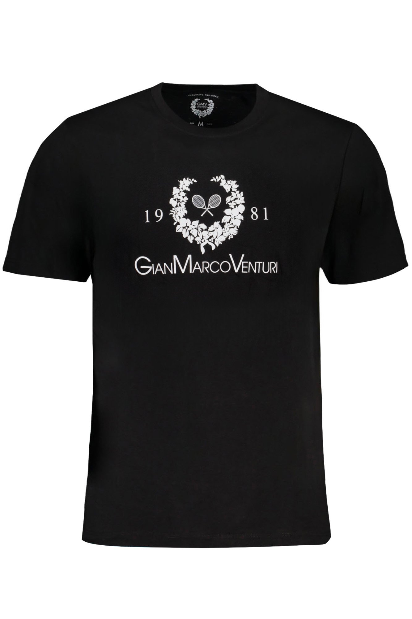 Tee-shirts  GIAN MARCO VENTURI AU01419LINO_NEBLACK Nero