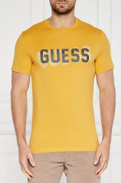 T-S manches courtes  Guess jeans M4YI15 I3Z14 G2E0 DUSTY GOLD
