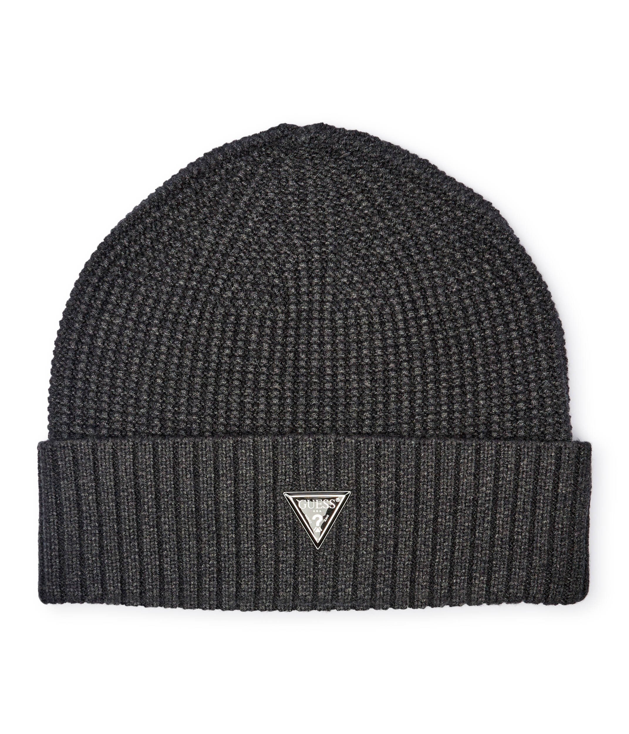 Bonnets  Guess jeans M4BZ14 Z2W80 CHD DARK COAL HEATHER M9