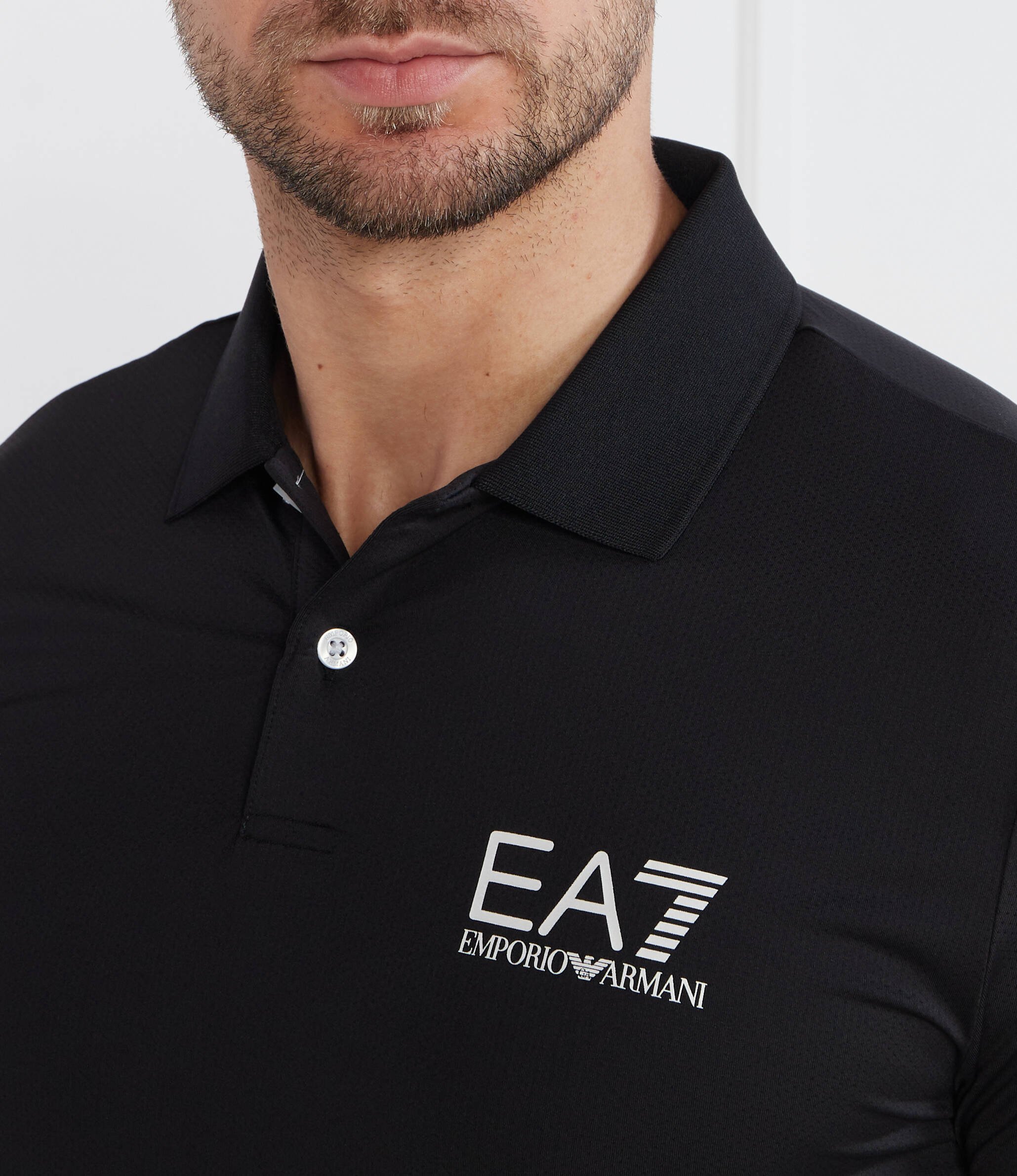 Polos manches courtes  Ea7 8NPF23 PJEMZ 1200 BLACK