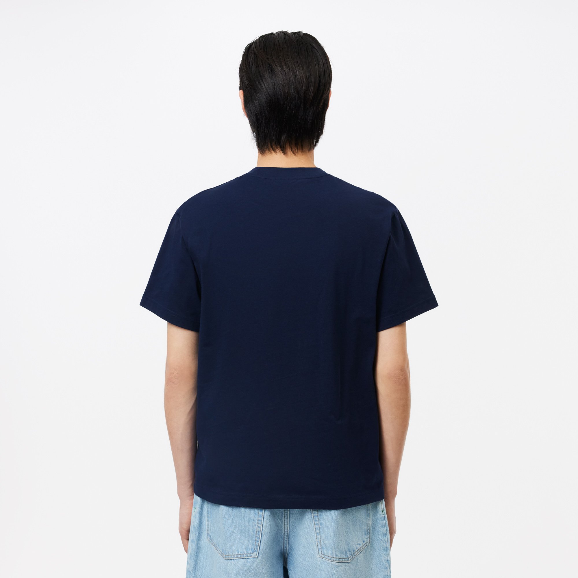 T-S manches courtes  Lacoste TH7318 166 CLA NAVY