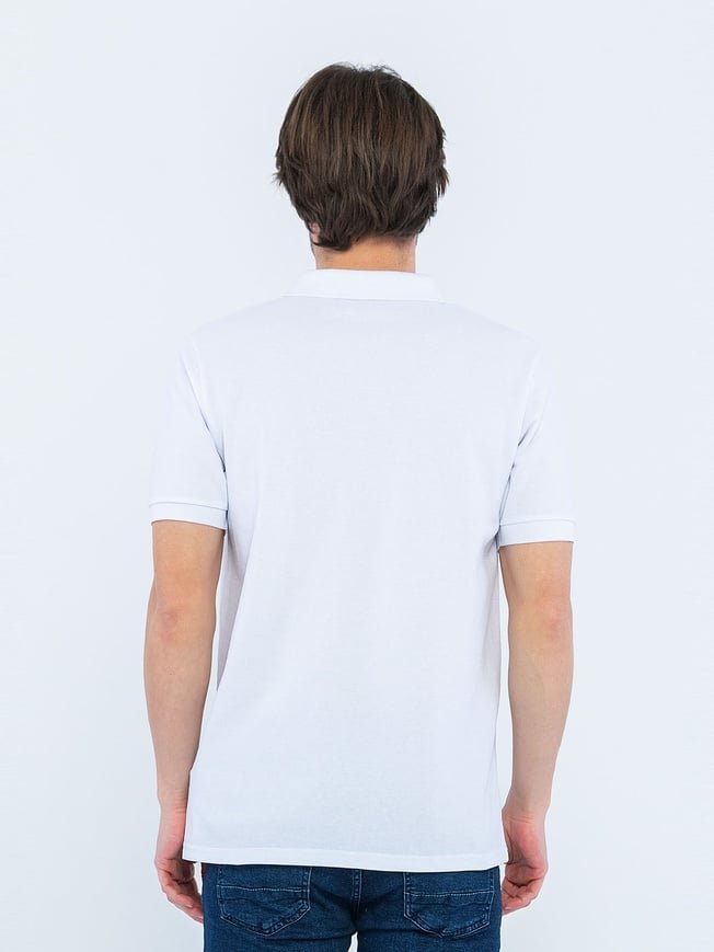 Polos manches courtes  Eduardo caravella EC722655 White