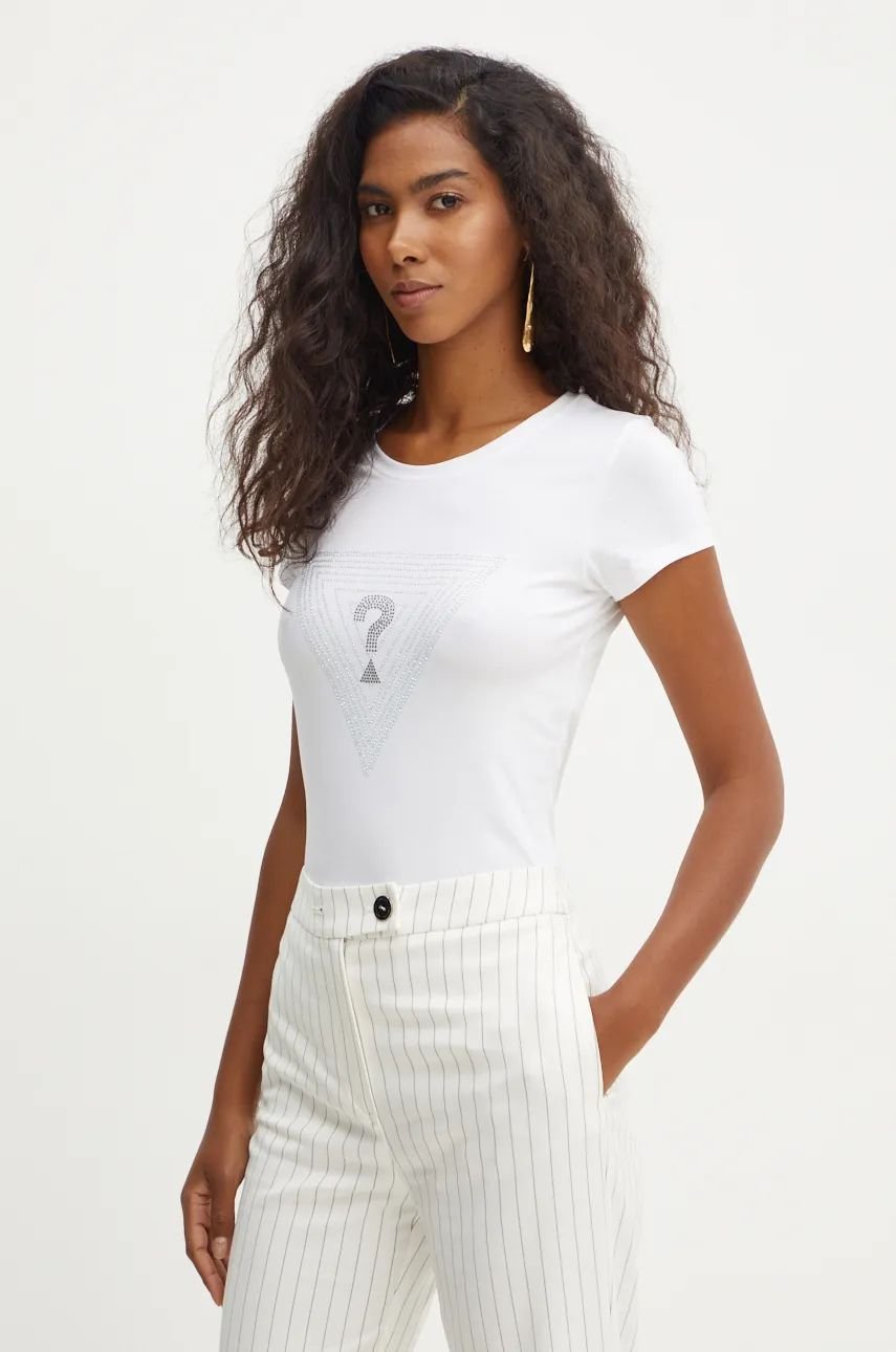 Tee shirt  Guess jeans W4BI41 KA0Q1 G011 Pure White