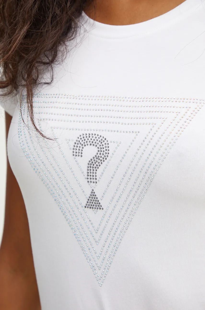 Tee shirt  Guess jeans W4BI41 KA0Q1 G011 Pure White