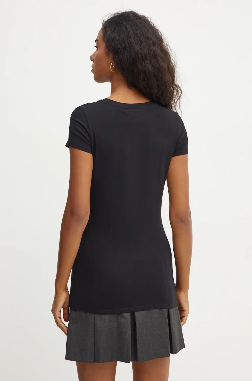 Tee shirt  Guess jeans W4BI41 KA0Q1 JBLK Jet Black A996