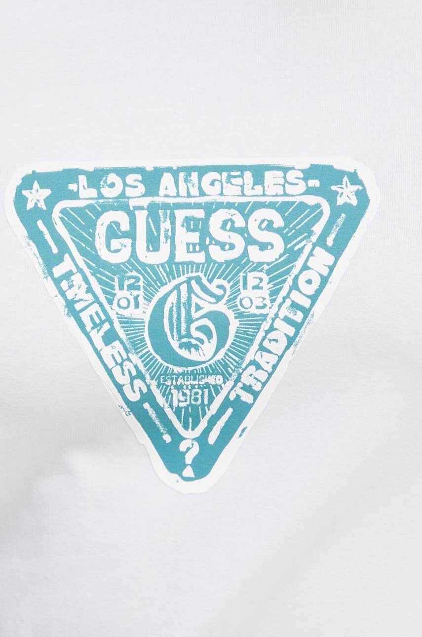 T-S manches courtes  Guess jeans M4YI35 J1314 G011 Pure White