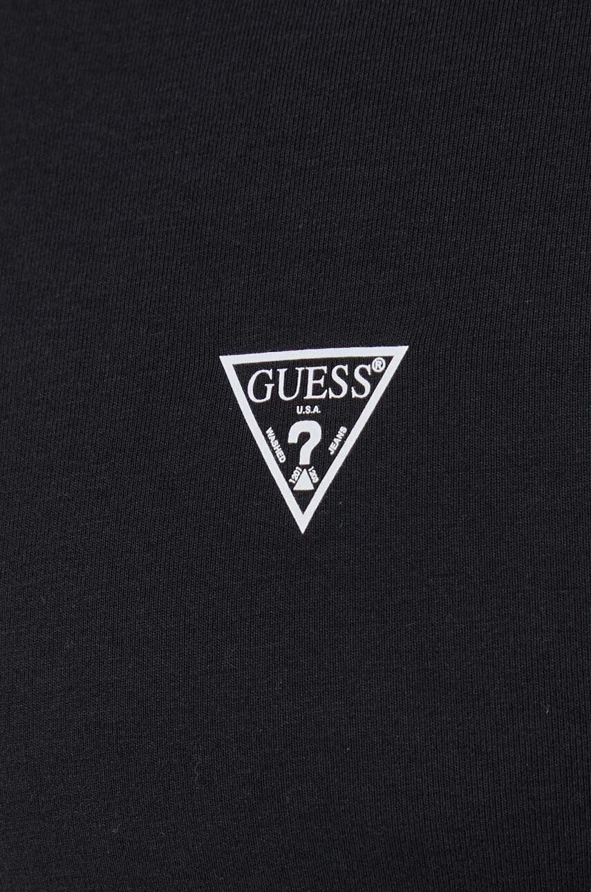T-S manches courtes  Guess jeans U97M00 KCD31 A996 JET BLACK W/ FROST G