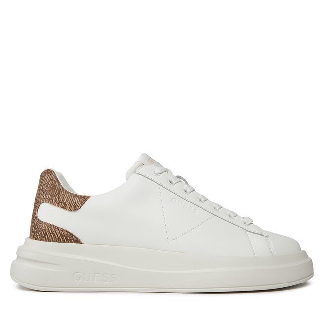 Sneakers / Sport  Guess jeans FMPVIB LEA12 WHITE BEIGE BROWN