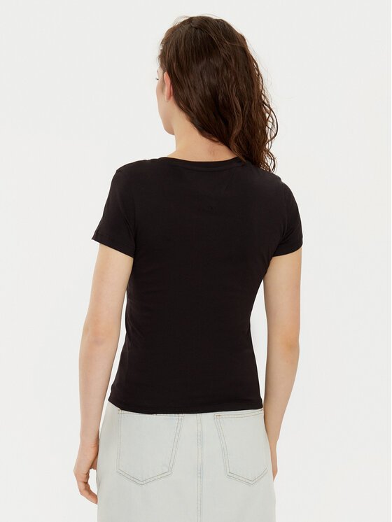 Tee shirt  Tommy Jeans DW0DW20458 BDS Black