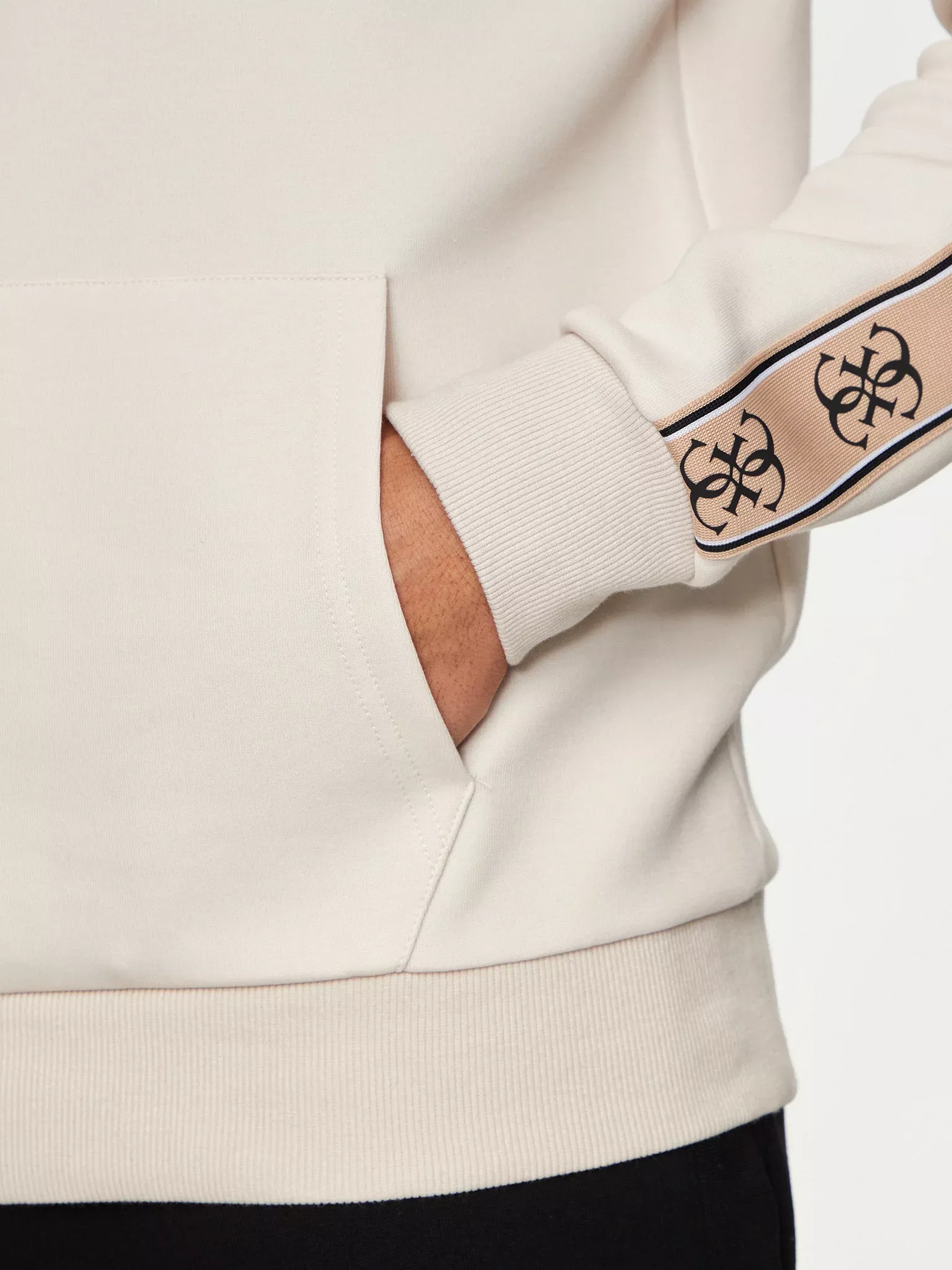 Sweatshirts  Guess jeans Z4RQ21 KB3P2 G9L9 MUTED STONE