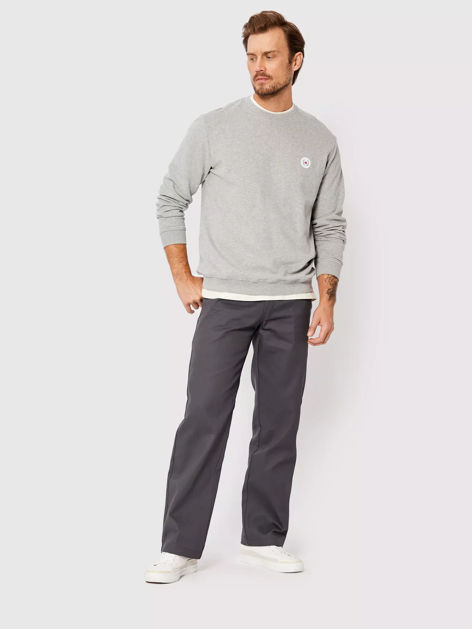 Pantalons chino/citadin  Dickies DK0A4XK6CH01 Charrcoal Grey