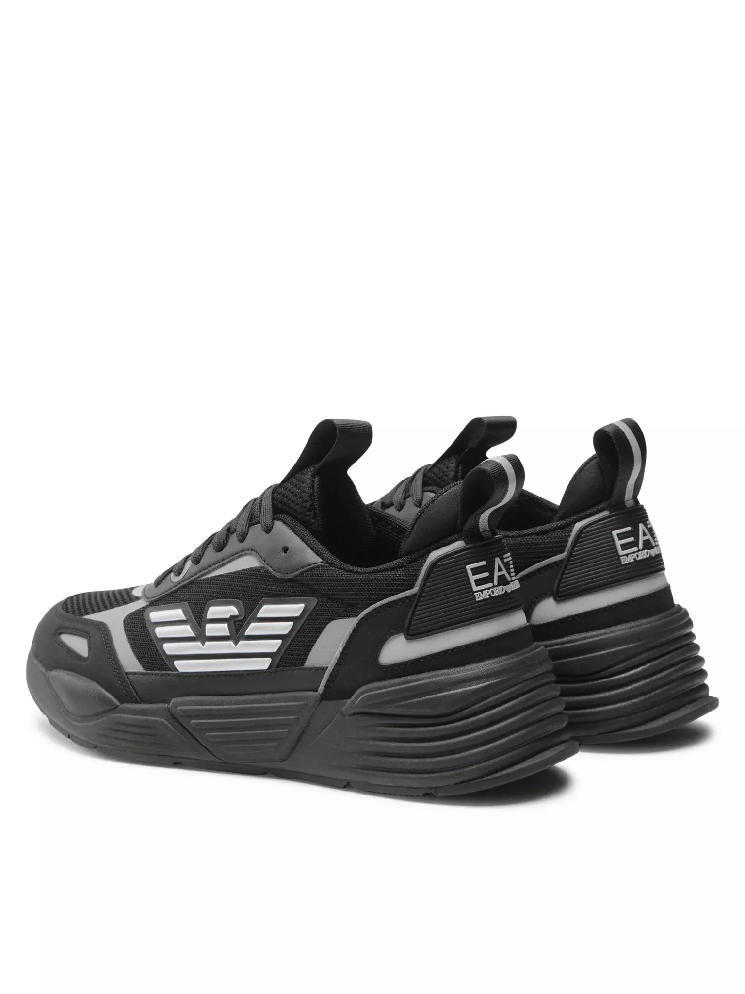 Sneakers / Sport  Ea7 X8X070 XK165 M826 TRIPLE BLACK+SILVER