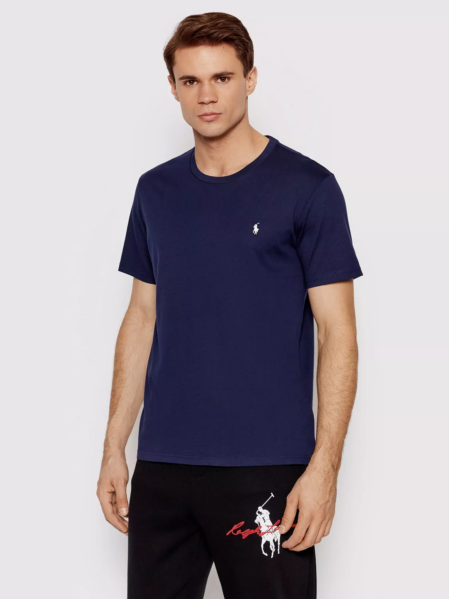 T-S manches courtes  Ralph lauren 714844756 002 Cruise Navy