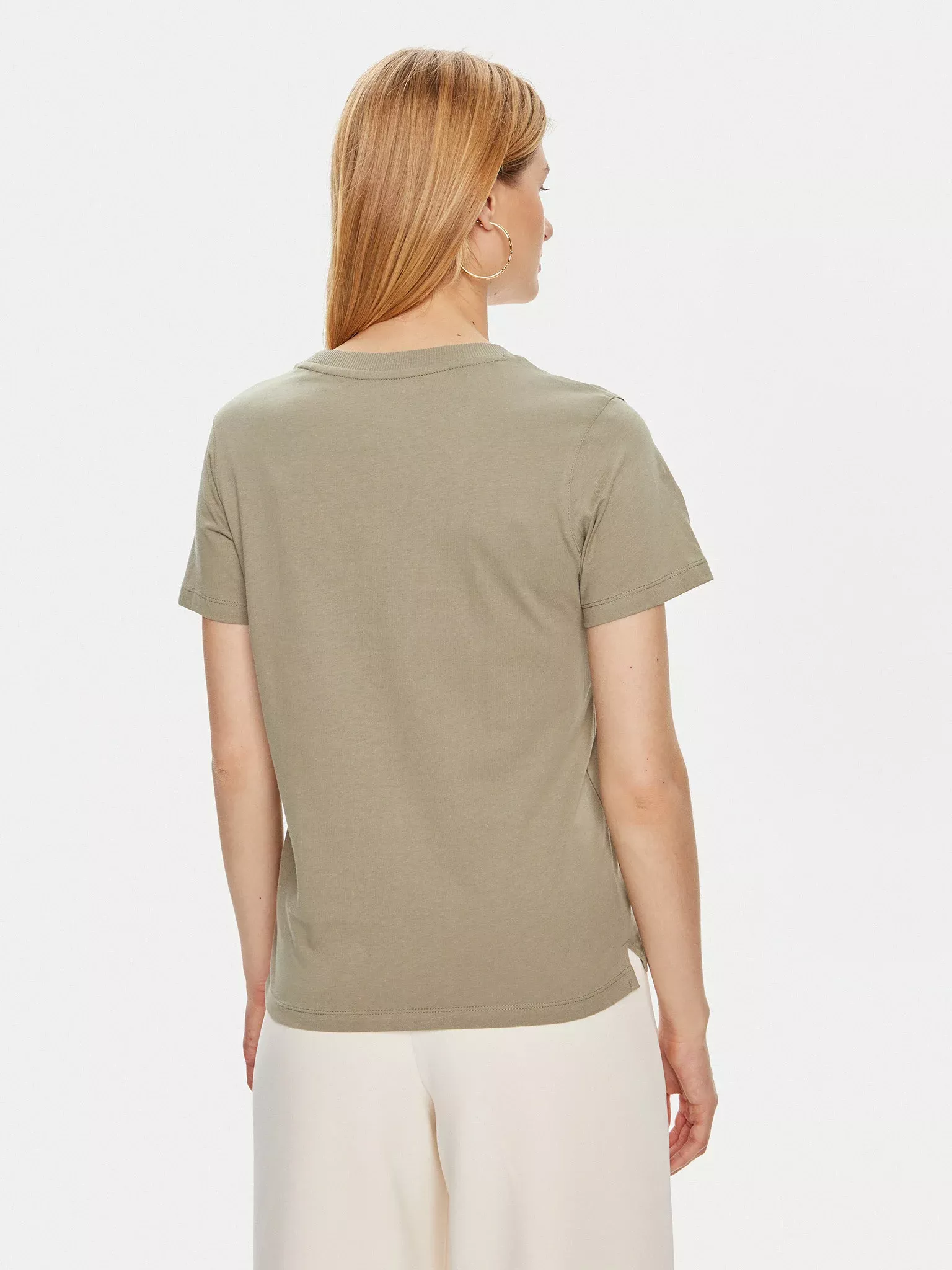 Tee shirt  Guess jeans W4YI17 I3Z14 G9D5 MOSSY GREEN