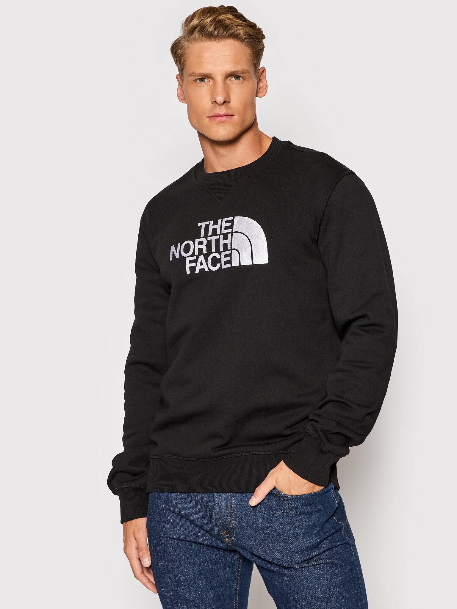 Homme  The North Face NF0A4SVRKY41 BLACK/WHITE
