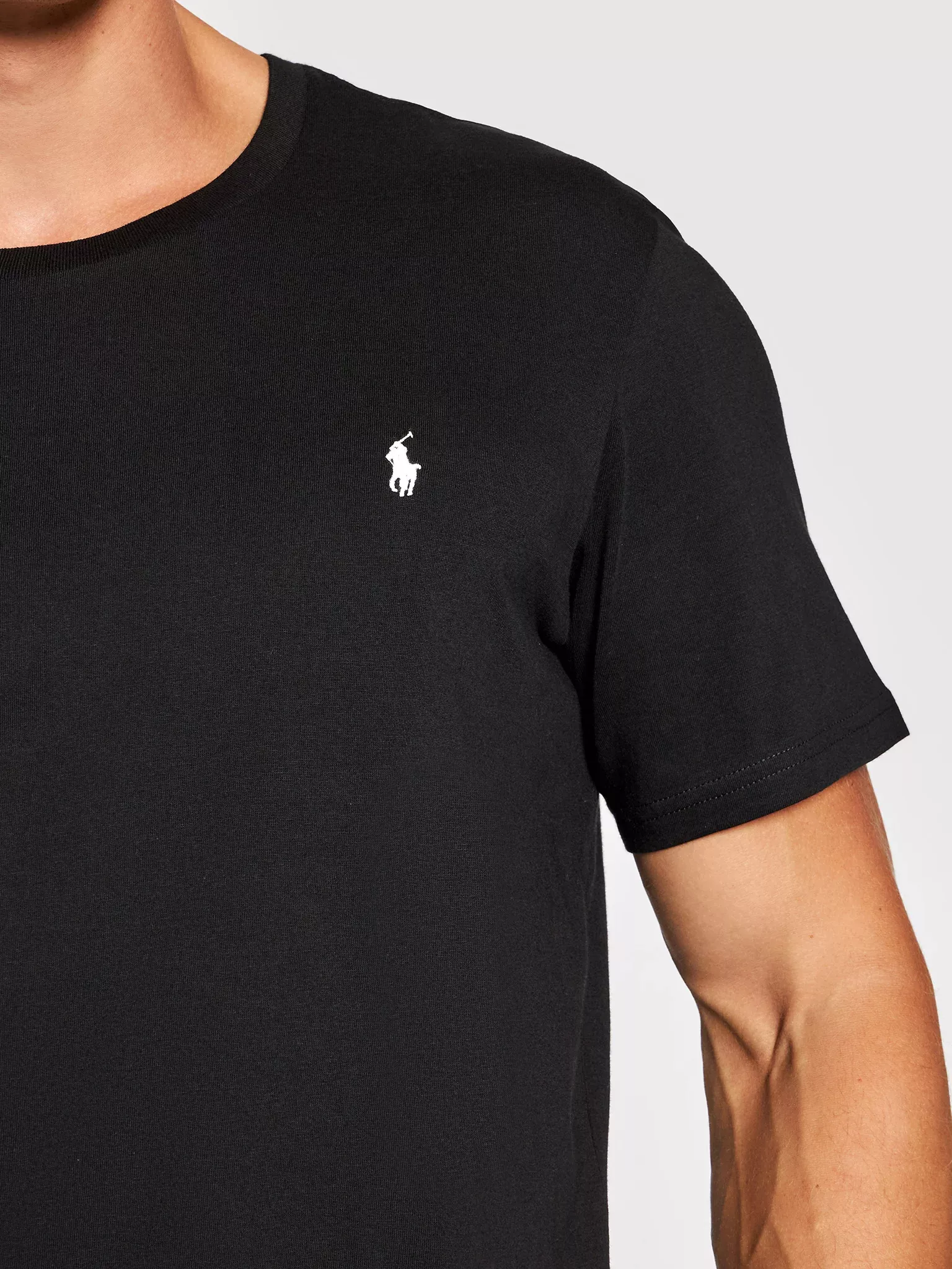 T-S manches courtes  Ralph lauren 714844756 001 Polo Black