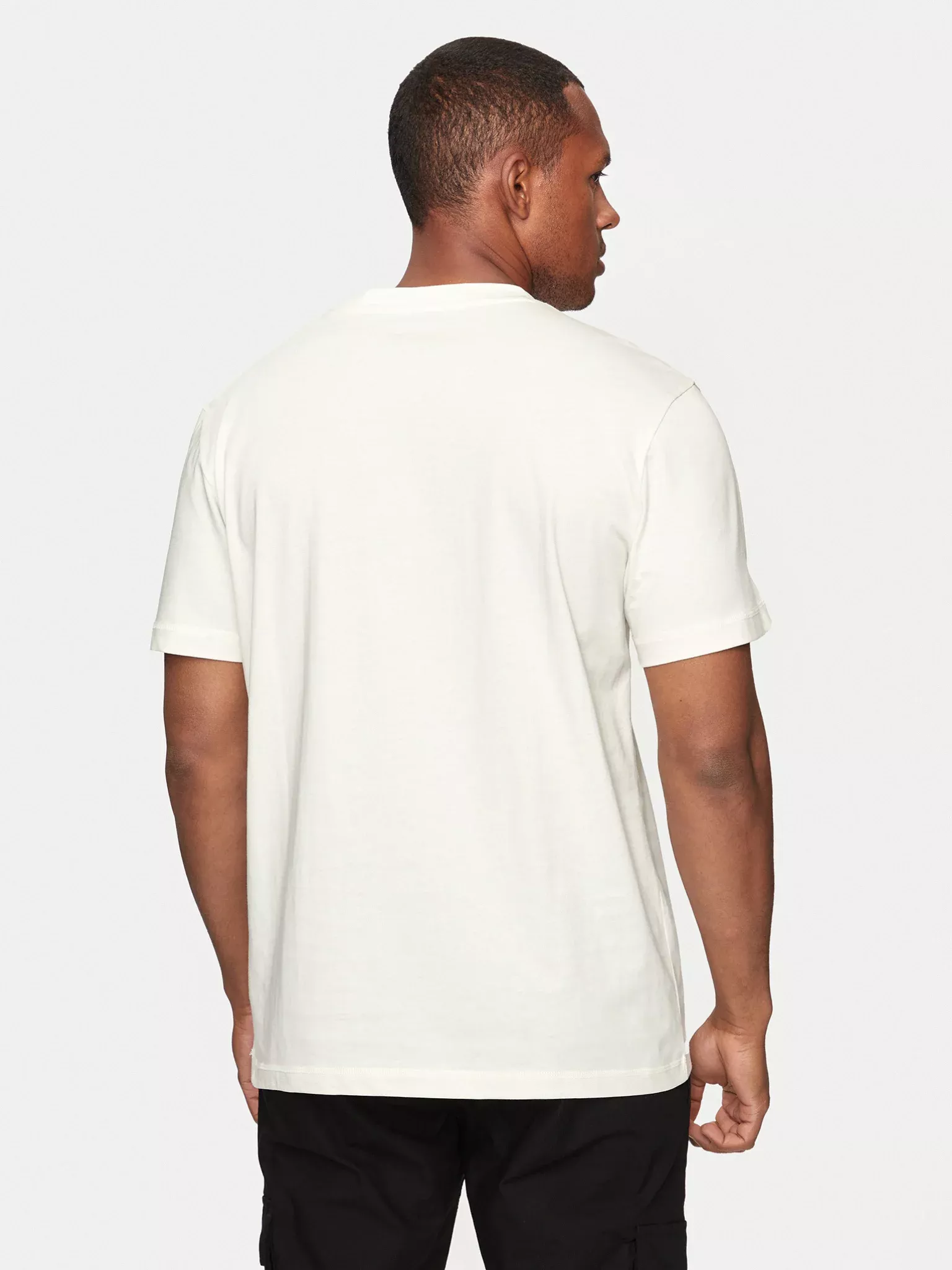 T-S manches courtes  Calvin klein J30J325649 YBI Ivory
