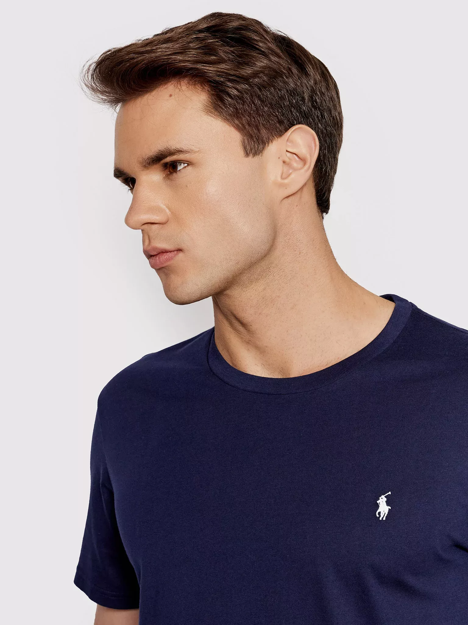 T-S manches courtes  Ralph lauren 714844756 002 Cruise Navy