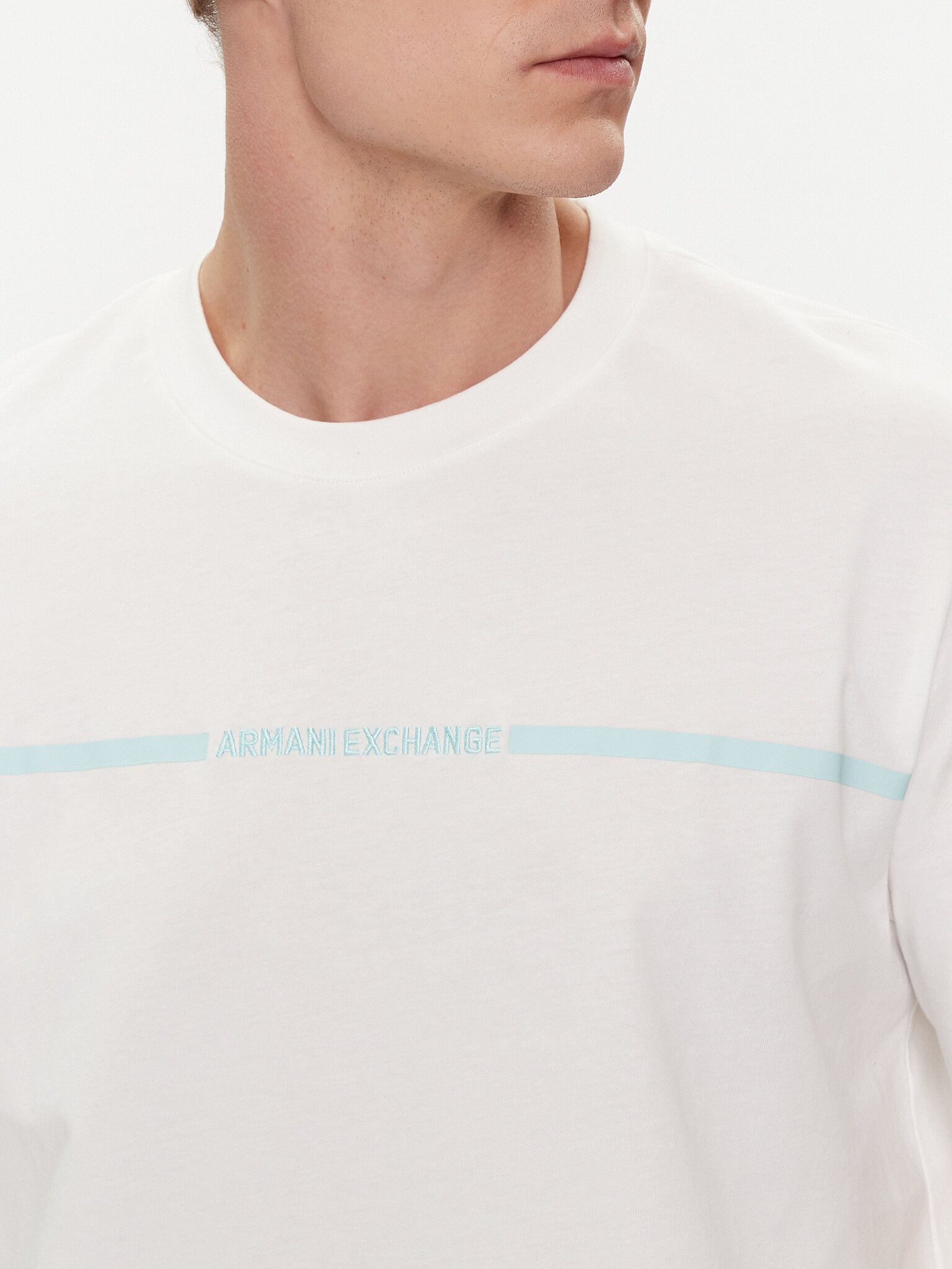 T-S manches courtes  Armani exchange 3DZTLG ZJ9JZ 1116 Off White