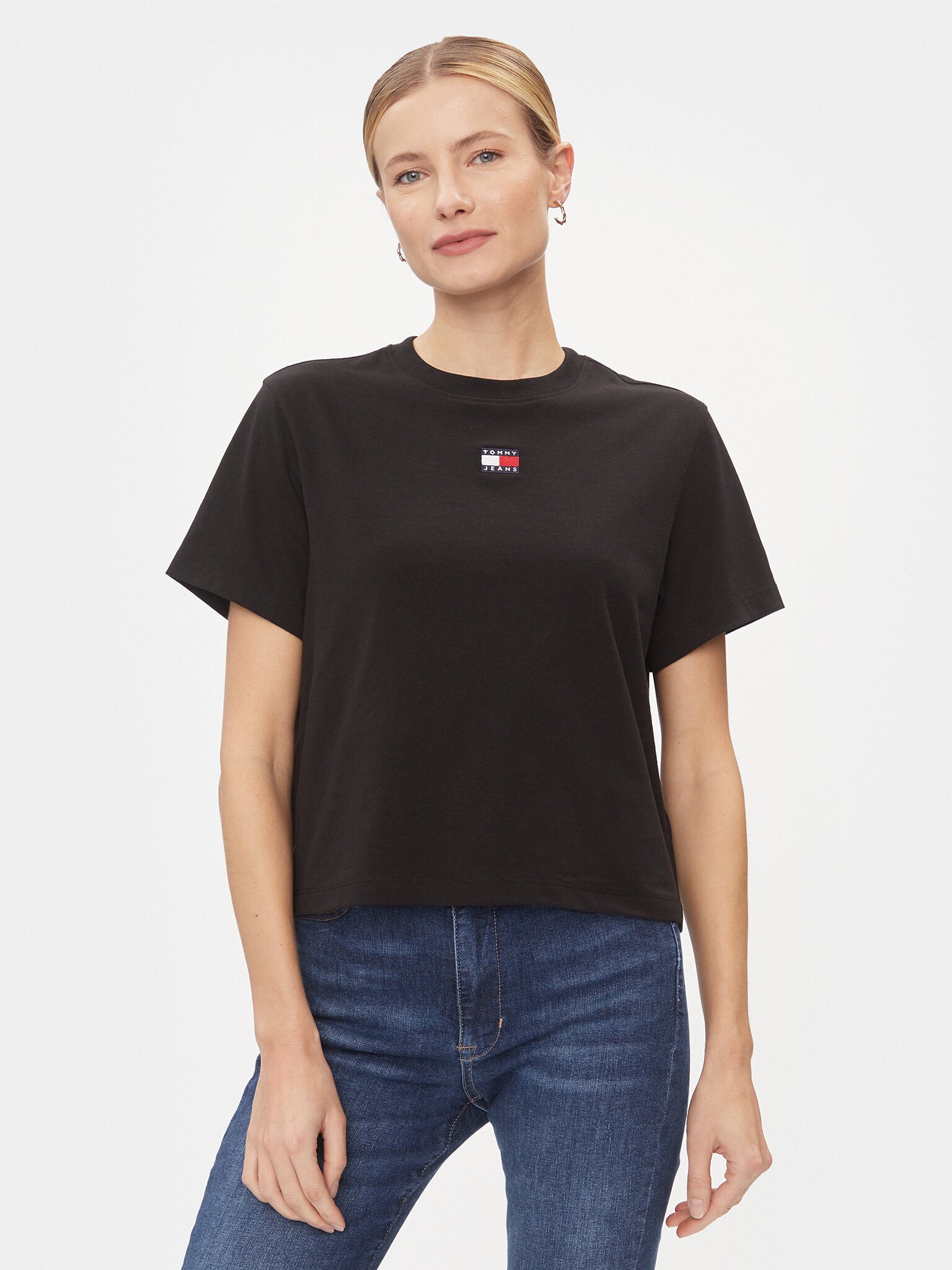 Tee shirt  Tommy Jeans DW0DW17391 BDS Black