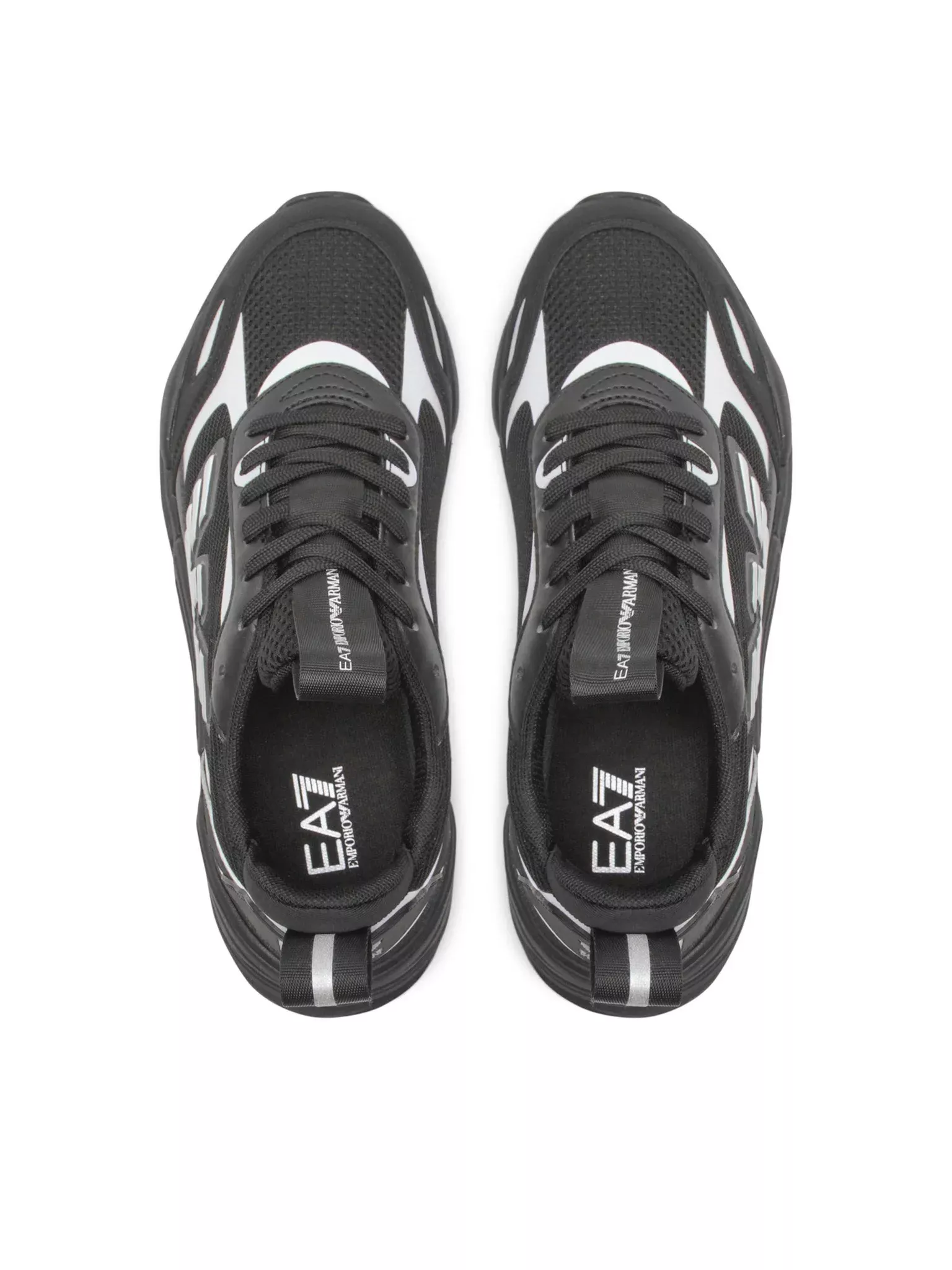 Sneakers / Sport  Ea7 X8X070 XK165 M826 TRIPLE BLACK+SILVER