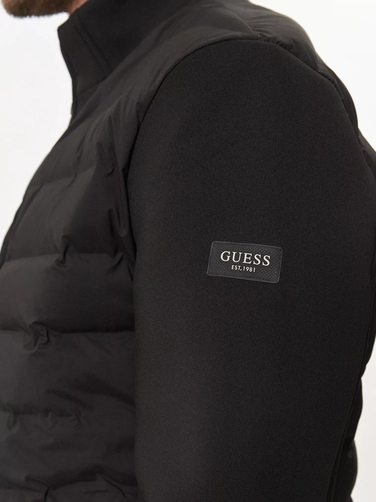 Blousons / doudounes  Guess jeans M4YL37 WG9U2 JBLK Jet Black A996