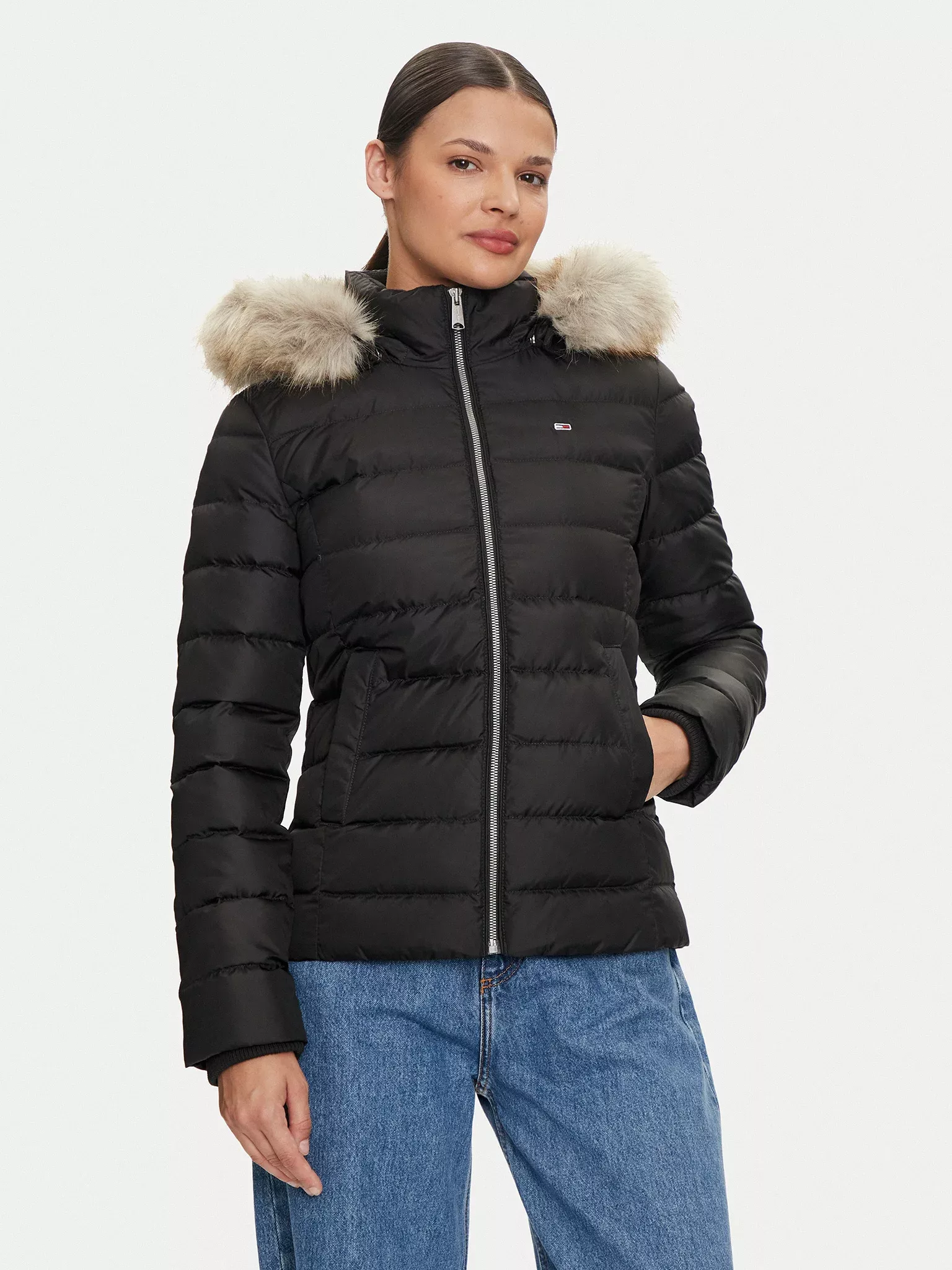 Blouson / doudoune  Tommy Jeans DW0DW18312 BDS Black