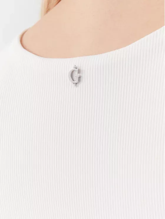 Top   Guess jeans W3YP17 KAZH2 G012 CREAM WHITE