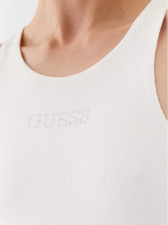 Top   Guess jeans W3YP17 KAZH2 G012 CREAM WHITE
