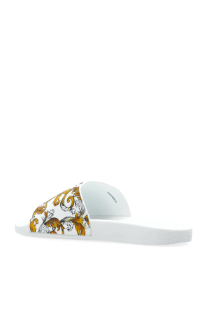 Tongs / Mules  Versace Jeans 78YA3SQ4 ZS365 G03 WHITE + GOLD