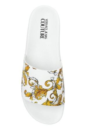 Tongs / Mules  Versace Jeans 78YA3SQ4 ZS365 G03 WHITE + GOLD