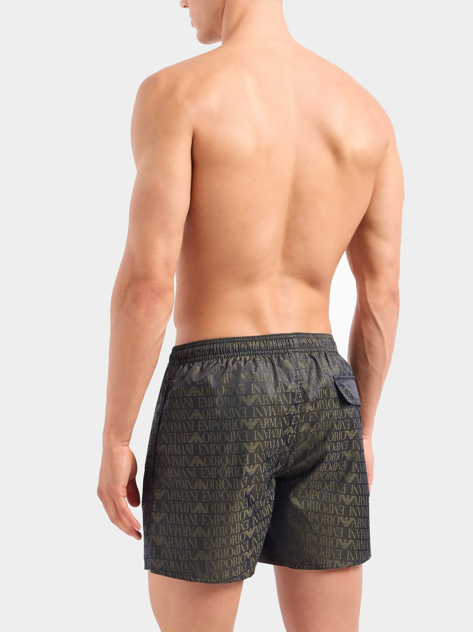 Maillots / Serviettes  Emporio armani 211740 4R442 50720 NERO/MILITARE