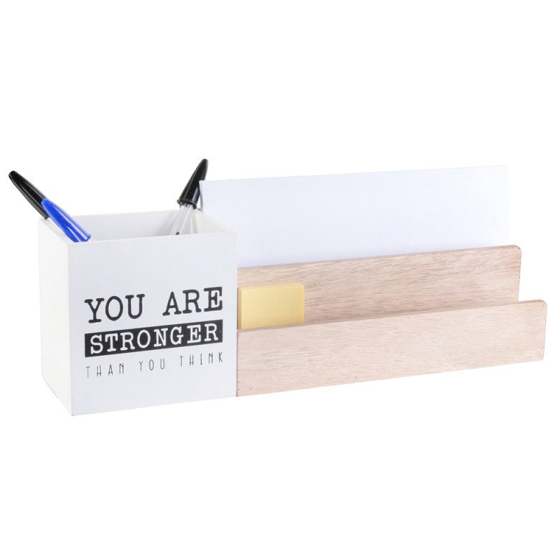 Rangement déco  Home Déco Factory MO1304 blanc bois