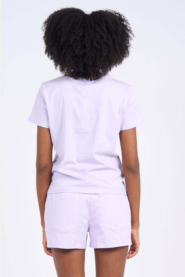 Tee shirt  Tommy Jeans DW0DW17828 W06 Lavender Flower