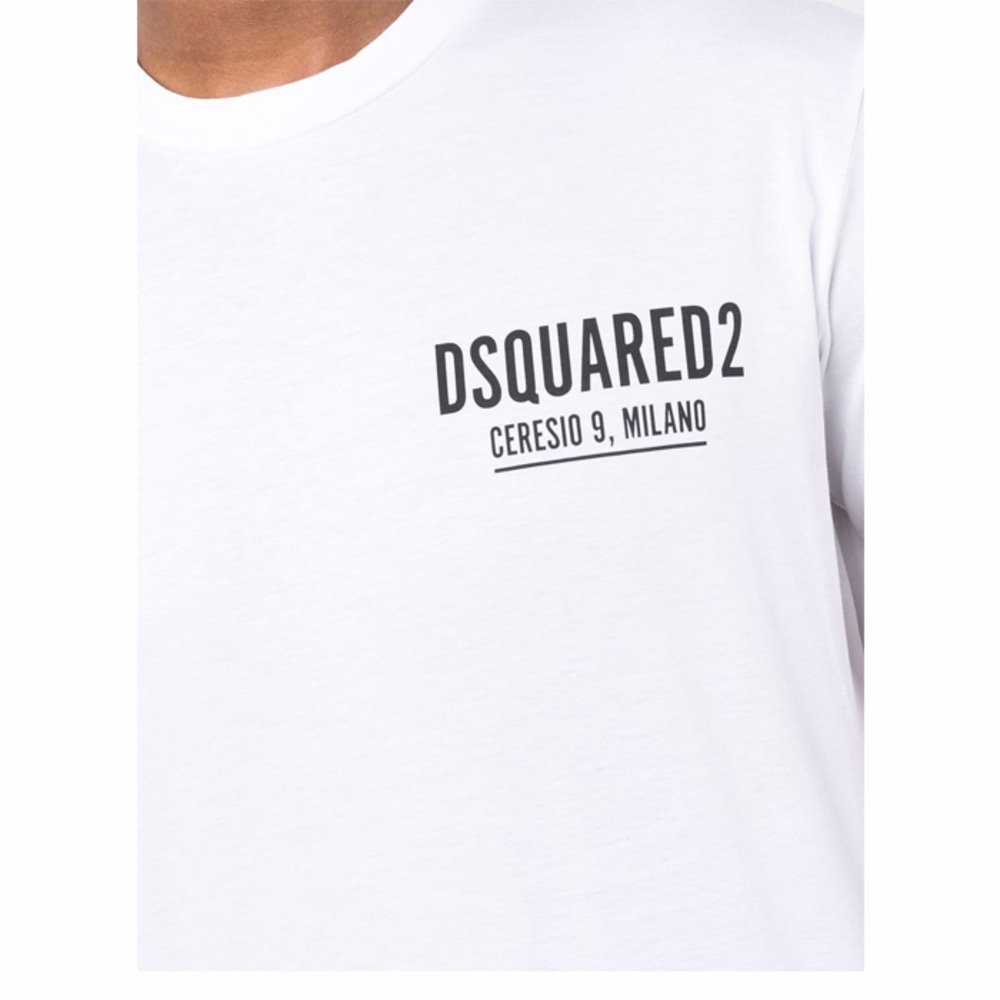 T-S manches courtes  Dsquared2 S71GD1116 100 BLANC