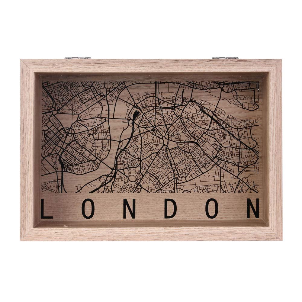 Rangement déco  Home Déco Factory HD2183 London bois