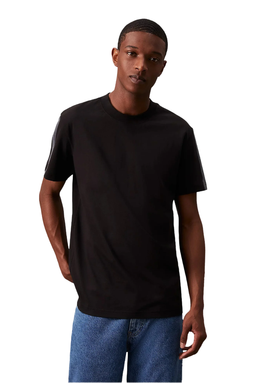 T-S manches courtes  Calvin klein J30J325653 BEH Ck Black