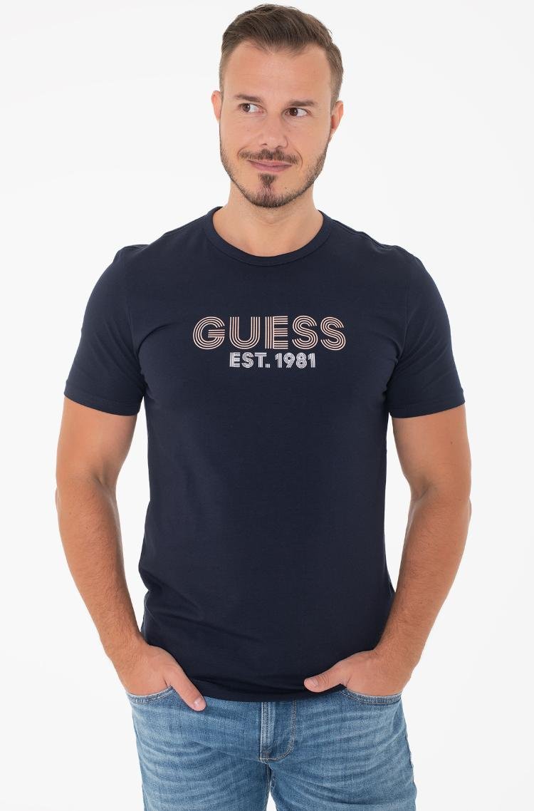T-S manches courtes  Guess jeans M4YI30 J1314 G7V2 SMART BLUE