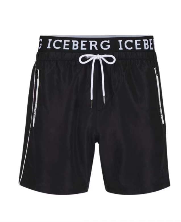 Maillots / Serviettes  Iceberg ICE4MBM07-BLACK Noir