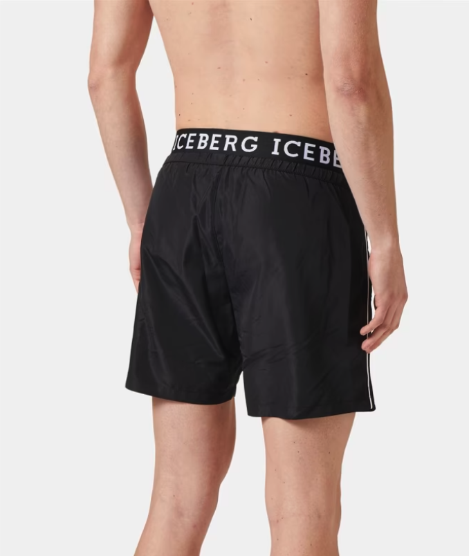 Maillots / Serviettes  Iceberg ICE4MBM07-BLACK Noir
