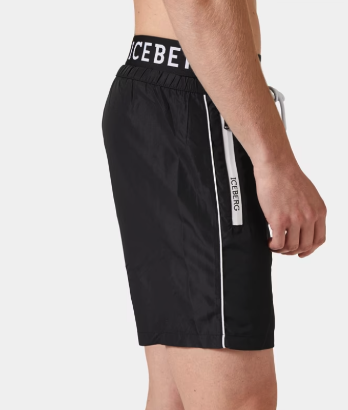 Maillots / Serviettes  Iceberg ICE4MBM07-BLACK Noir