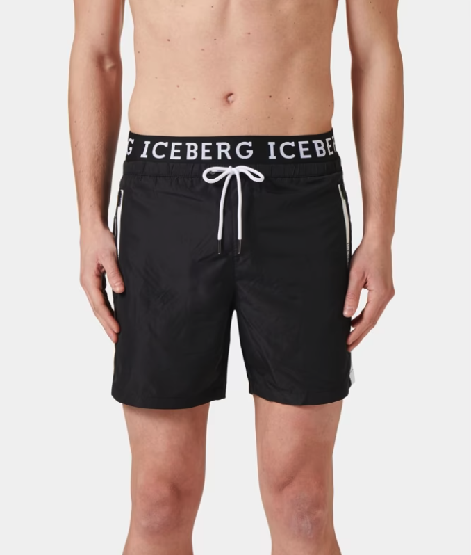 Maillots / Serviettes  Iceberg ICE4MBM07-BLACK Noir