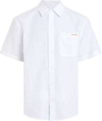 T-S manches courtes  Calvin klein J30J327296 YAF Bright White