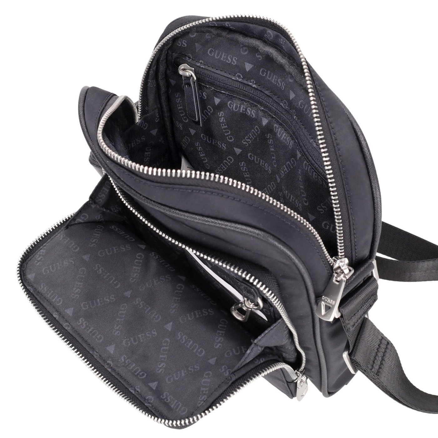 Sacs à bandoulière  Guess jeans HMMINY P5260 BLACK